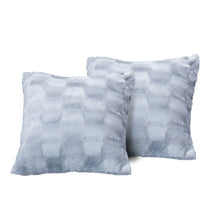 Load image into Gallery viewer, 2Pcs/set Pillowcase Soft Solid Color Pillow Cover Throw Pillow Covers Square Cushion Cover for Sofa Bedroom Car
