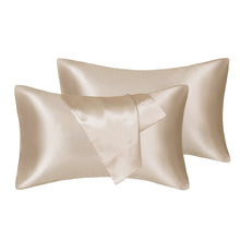 Load image into Gallery viewer, Satin Pillowcase for Hair and Skin Silky &amp; Soft Pillow Covers Similar to Silk Pillow Cases Pillow Cases Queen Size
