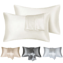 Load image into Gallery viewer, Satin Pillowcase for Hair and Skin Silky &amp; Soft Pillow Covers Similar to Silk Pillow Cases Pillow Cases Queen Size
