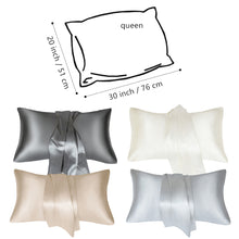 Load image into Gallery viewer, Satin Pillowcase for Hair and Skin Silky &amp; Soft Pillow Covers Similar to Silk Pillow Cases Pillow Cases Queen Size
