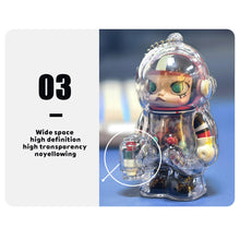 Load image into Gallery viewer, 1PC Protective Acrylic Storage Case For Molly Plush Dolls Display Bag No Doll Transparent Portable Cable Organizer Box
