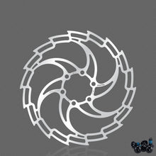 Load image into Gallery viewer, G3/HS1/12D/14D/01K/05K/06H 120mm 140mm 160mm 180mm Silver Titanium Stainless Steel Rotor Disc MTB Disc Brake Rotor For Mountain Road Cruiser Bike Brake Parts
