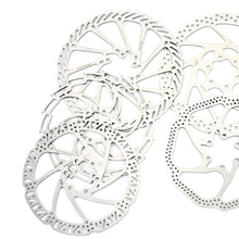 Load image into Gallery viewer, G3/HS1/12D/14D/01K/05K/06H 120mm 140mm 160mm 180mm Silver Titanium Stainless Steel Rotor Disc MTB Disc Brake Rotor For Mountain Road Cruiser Bike Brake Parts
