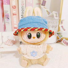 Load image into Gallery viewer, Doll Hat for Dollhouse Miniature for 15-17cm Labubu Color Match Hat Kawaii Cute Doll Accessories Kids Girls Toys
