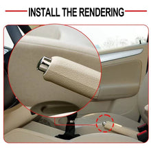Load image into Gallery viewer, Car Handbrake Lever Parking Button Cover Chrome Decoration Shell Car Styling Accessorie for Volkswagen VW Golf 4 GTI R Jetta Variant A4 Bora MK4 MK5 GLI Beetle 1J0711323D 180711303G
