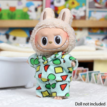 Load image into Gallery viewer, 17cm Mini Plush Doll'S Clothes Outfit Accessories For Korea Kpop Exo Labubu Idol Rose Winter Dress Clothing Gift
