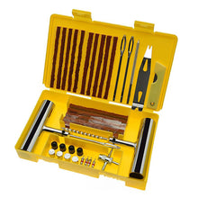 Load image into Gallery viewer, 33Pcs/57Pcs Car Auto Tire Repair Puncture Repair Tools Set Emergency Heavy Duty Tubeless Tire Repair Rivet for Van Motorcycle Bike
