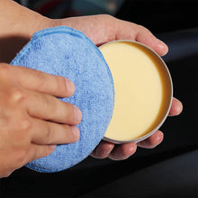 Load image into Gallery viewer, 5" Car Waxing Polish Sponges Detailing Wax Applicator Pads Round Pocket Microfiber Foam Sponges Cleaning Tools
