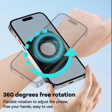 Load image into Gallery viewer, Strong Magnetic Suction Bracket Wrist Strap Arm Dedicated Mobile Phone Holder For iPhone 13 14 15 Pro Max Samsung
