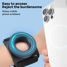 Load image into Gallery viewer, Strong Magnetic Suction Bracket Wrist Strap Arm Dedicated Mobile Phone Holder For iPhone 13 14 15 Pro Max Samsung
