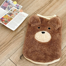 Load image into Gallery viewer, 1.5-11.5kg Dog Clothes Warm Pet Vest Shirt Fleece Pet Clothes For Cats Small and Medium Dogs
