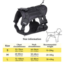 Load image into Gallery viewer, 10-45kg Pet Dog Harness for Outdoor Use Set Dog Vest Strap Adjustable Breathable Harness for Dogs Puppy and Cats

