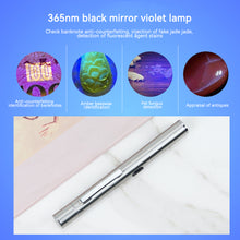 Load image into Gallery viewer, Pet Fungus Detection Waterproof UV Flashlight Cat Moss Tinea Light 365NM UV Black Mirror Skin Ultraviolet Light Wood's Lamp
