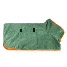 Load image into Gallery viewer, Dog Bathrobe Absorbent Pet Quick Drying Bath Towel Large Small Dogs Cats Clean Absorbent Bathrobe Full Body Wrap
