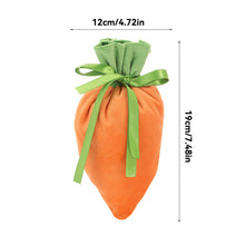 Load image into Gallery viewer, Easter Bunny Gift Bags Easter Candy Cookie Bags Carrot Easter Bags for Gift Packaging Pouch Easter Decor 2025
