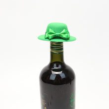Load image into Gallery viewer, Irish Party Scene Decoration Props Saint Patrick Wine Bottle Decoration Green Wine Bottle Cap Bow Tie 2025
