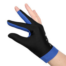 Load image into Gallery viewer, 1PC Professional Three-Finger Billiard Gloves For Left Hand Breathable Anti-Slip Silk Snooker Gloves Billiard Equipment

