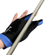 Load image into Gallery viewer, 1PC Professional Three-Finger Billiard Gloves For Left Hand Breathable Anti-Slip Silk Snooker Gloves Billiard Equipment
