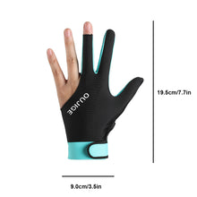 Load image into Gallery viewer, 1PC Professional Three-Finger Billiard Gloves For Left Hand Breathable Anti-Slip Silk Snooker Gloves Billiard Equipment
