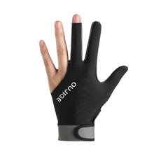 Load image into Gallery viewer, 1PC Professional Three-Finger Billiard Gloves For Left Hand Breathable Anti-Slip Silk Snooker Gloves Billiard Equipment
