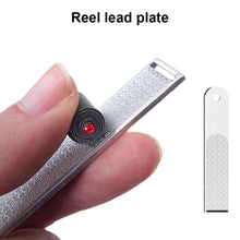 Load image into Gallery viewer, 1PC Multifunctional Stainless Steel Thickened Lead Roll Plate With Card Slot Neat And Tightly Rolled Lead Accessories
