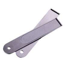 Load image into Gallery viewer, 1PC Multifunctional Stainless Steel Thickened Lead Roll Plate With Card Slot Neat And Tightly Rolled Lead Accessories
