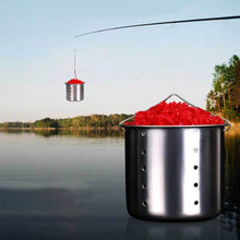 Load image into Gallery viewer, 1PC Stainless Steel Nest Punch Fishing Table Fixed Point Floating Bottom Feeder Fishing Gear Accessories
