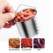 Load image into Gallery viewer, 1PC Stainless Steel Nest Punch Fishing Table Fixed Point Floating Bottom Feeder Fishing Gear Accessories
