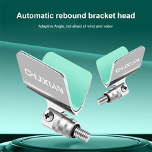 Load image into Gallery viewer, 1PC Multi-Function Automatic Rebound Aluminum Alloy Rod Holder Competitive Black Pit Fishing Bracket With Silicone Gasket Lure Accessories
