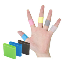 Load image into Gallery viewer, 10PCS Silicone Sports Finger Cover For Golf Basketball Anti-Slip High Elastic Finger Joint Protective Cover
