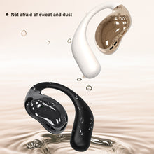 Load image into Gallery viewer, 5.4 Wireless Hanging Ear Bluetooth Headphones With LCD Smart Color Screen Leather Texture Long Endurance Sports Headphones

