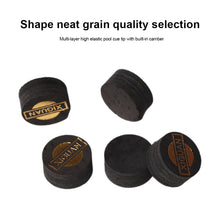 Load image into Gallery viewer, 1PC/5PCS 11/14MM Multi-Layer Pig Skin Neutral Pool Cue Tip Non-Slip High-Elastic Snooker Accessories
