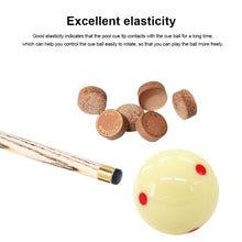 Load image into Gallery viewer, 1PC/5PCS 11/14MM Multi-Layer Pig Skin Neutral Pool Cue Tip Non-Slip High-Elastic Snooker Accessories
