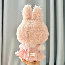 Load image into Gallery viewer, For 38 Cm Labubu plush doll clothes outfit doll MOKOKO coat rabbit ear strap skirt set Accessories Cute Decoration
