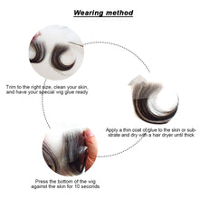 Load image into Gallery viewer, Fetal Hair Bangs Hairline Baby Hair Bangs Sideburns Edges Parallel Stickers Wig
