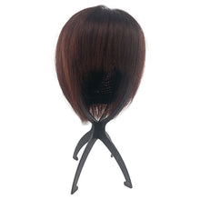 Load image into Gallery viewer, 1PC Wig Display Stands Plastic Hat Display Wig Head Holders Doll Head Hat Cap Wig Hair Support Holder Folding Stable Tool
