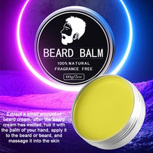 Load image into Gallery viewer, Professional Men Beard Growth Kit Natural Beard Balm Wax Moisturizing Dashing Gentlemen Clean Beard Styling Care Cream
