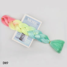 Load image into Gallery viewer, Laser Wire Gold Wire Dirty Braid Large Braid Mixed Gold Wire Wig Braid Large Braid Thick Braid Gradient Color Gold Wire Dirty Braid
