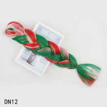Load image into Gallery viewer, Laser Wire Gold Wire Dirty Braid Large Braid Mixed Gold Wire Wig Braid Large Braid Thick Braid Gradient Color Gold Wire Dirty Braid
