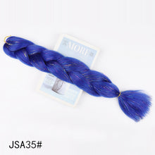 Load image into Gallery viewer, Laser Wire Gold Wire Dirty Braid Large Braid Mixed Gold Wire Wig Braid Large Braid Thick Braid Gradient Color Gold Wire Dirty Braid
