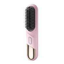 Load image into Gallery viewer, Portable Mini Charging Straight Hair Comb Fashionable Good Quality Negative Ion Hair Care Smooth Hair Care Wireless Straight Hair Comb

