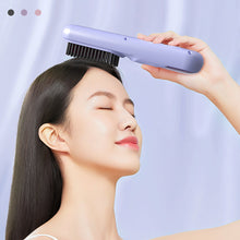 Load image into Gallery viewer, Portable Mini Charging Straight Hair Comb Fashionable Good Quality Negative Ion Hair Care Smooth Hair Care Wireless Straight Hair Comb
