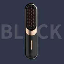 Load image into Gallery viewer, Wireless Straightening Comb Negative Ion Hair Care USB Charging Dry Wet Dual-use Straightener Ceramic Heating Straightening Rod
