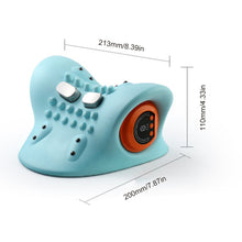 Load image into Gallery viewer, Portable Cervical Massager for Adult Cervical Repair Traction Neck Head Acupoint Massage Pillow Head Acupoint Cervical Massage Pillow
