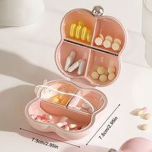 Load image into Gallery viewer, Portable 7-day Portable Medicine Box Divided Into Compartments Without Mixing Flavors Large Capacity Moisture-proof Pill Storage Box
