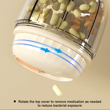 Load image into Gallery viewer, Portable Pocket Pill Organizer Waterproof Pill Box Medicine Holder for Travel Vitamin Holder Container Medicine Storage Box
