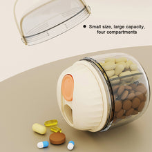 Load image into Gallery viewer, Portable Pocket Pill Organizer Waterproof Pill Box Medicine Holder for Travel Vitamin Holder Container Medicine Storage Box
