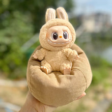 Load image into Gallery viewer, For 17cm Labubu Mini Sofa Bjd Doll Room Decoration Second Generation Sitting Party Series Doll Sofa Car Mini Sofa Bed
