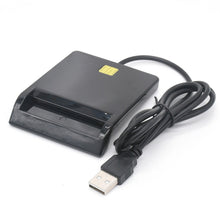 Load image into Gallery viewer, USB Smart Card Reader Stable Operation Reliable Simplicity for DNIE ATM CAC IC ID SIM Card Cloner Connector Windows
