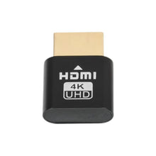 Load image into Gallery viewer, HDMI Virtual Display Adapter HDMI-compatible 1.4 DDC EDID Dummy Plug Headless Ghost Display Emulator For Video Bitcoin Mining DP
